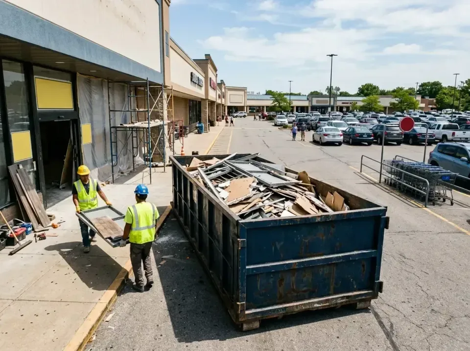 retail-store-renovation-debris-003 — frequently asked questions, Roll-off Dumpster Rentals in Warsaw, IN